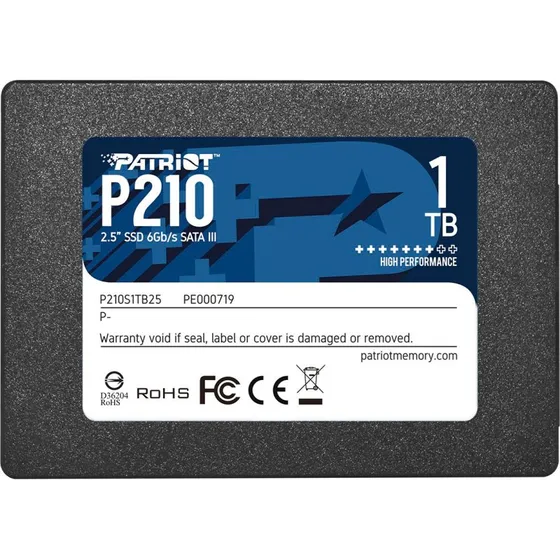 Patriot P210 SSD 1TB SATA 2,5"
