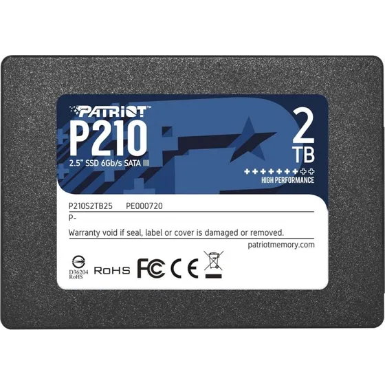 Patriot P210 2,5" SSD 2 TB SATA III