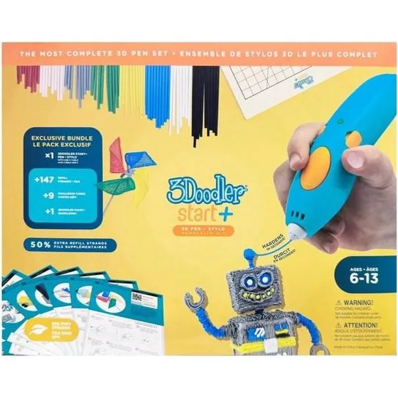 3Doodler Start Plus 3D-pen, turkis, 0,77 mm