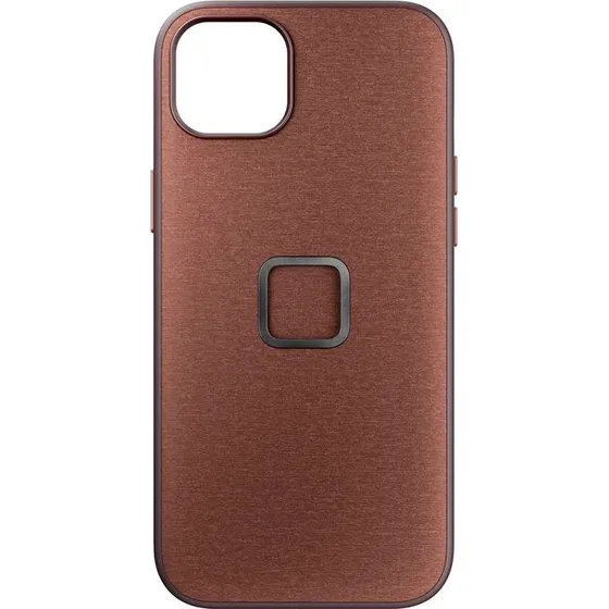 Peak Design Mobile Everyday MagSafe Fabric Cover til iPhone 15 Plus (Redwood)