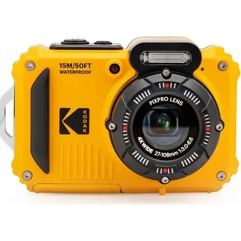 Kodak Pixpro WPZ2 5x WP 16MP Gul Vandtæt Digitalt Kamera