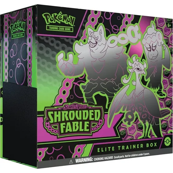 Pokémon Scarlet & Violet Shrouded Fable Elite Trainer Box – 11 Booster Pakker