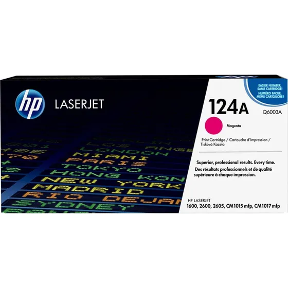 HP 124A Q6003A Magenta Toner (2000 sider)