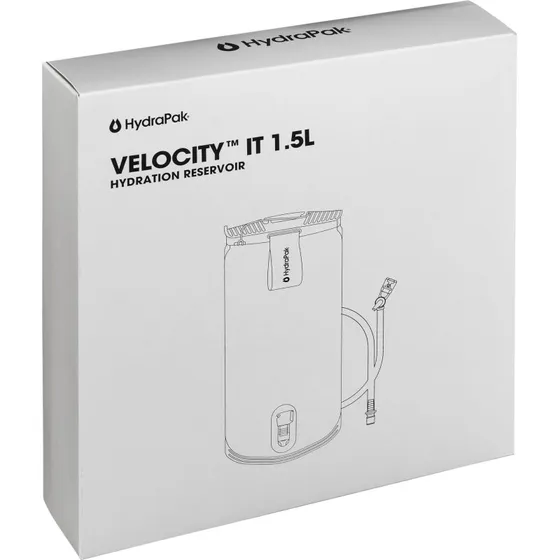 Hydrapak Velocity It Drikkesystem 1,5L Grå