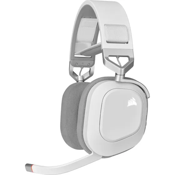 Corsair HS80 RGB Trådløst Gaming Headset (hvid)