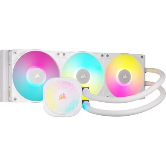 Corsair iCUE LINK Titan 360 RX RGB AIO Køler (hvid)