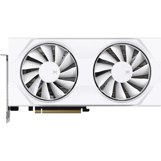 XFX Radeon RX 9060 XT 8GB GDDR6 Hvid Gaming Grafikkort