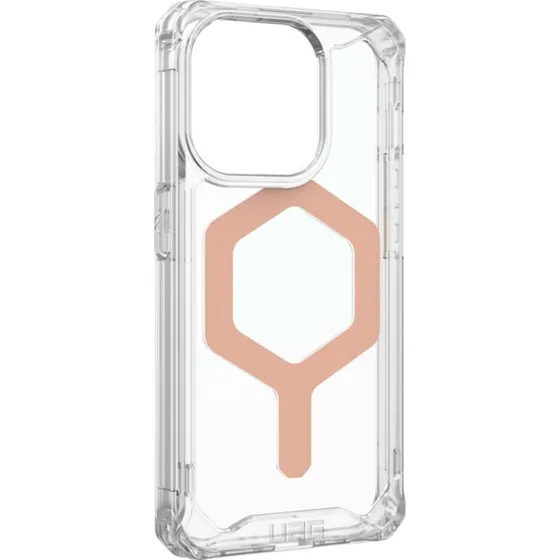 UAG Plyo MagSafe Cover til iPhone 15 Pro, Ice/Rose Gold
