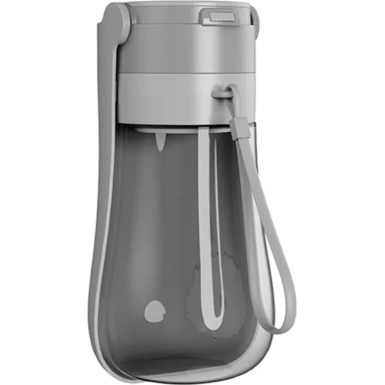 KW Foldbar vandflaske 450 ml – grå