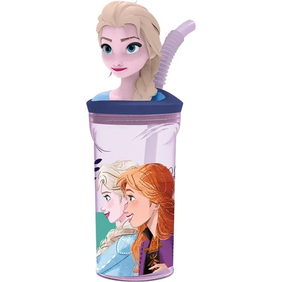Euromic Frozen II 3D Figurine Tumbler 360 ml