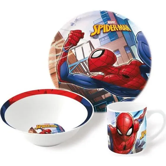 Marvel Spider-Man 3-delsservice i keramik