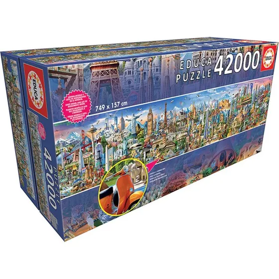 Educa Around the World Puslespil, 42000 Brikker