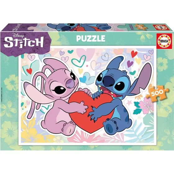 Educa Disney Stitch 500 brikker - Puslespil
