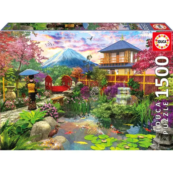 Educa Japanese Garden Puslespil 1500 Brikker