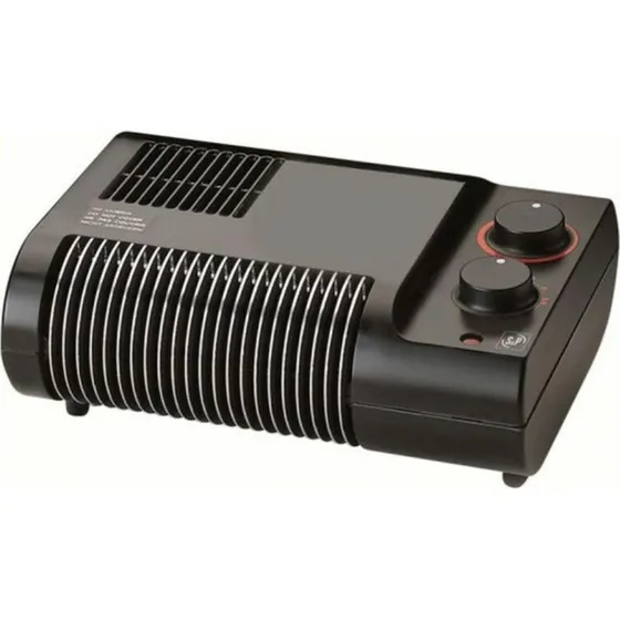 S&P TL-20 N 2000 W flytbar varmeblæser, sort