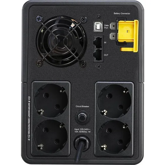 APC Back-UPS 2200VA 1200W (4x Schuko) - Stabil strøm til hjem og kontor