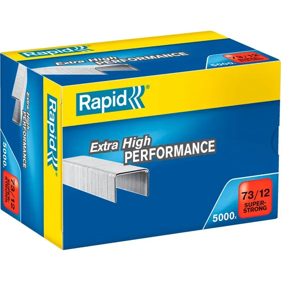 Rapid 73/12 Super Strong Hæfteklammer, 12 mm, 5000 stk