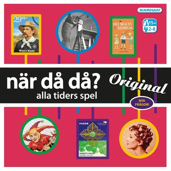 Hvornår så? Original – Spil med opdaterede spørgsmål for 2-8 spillere