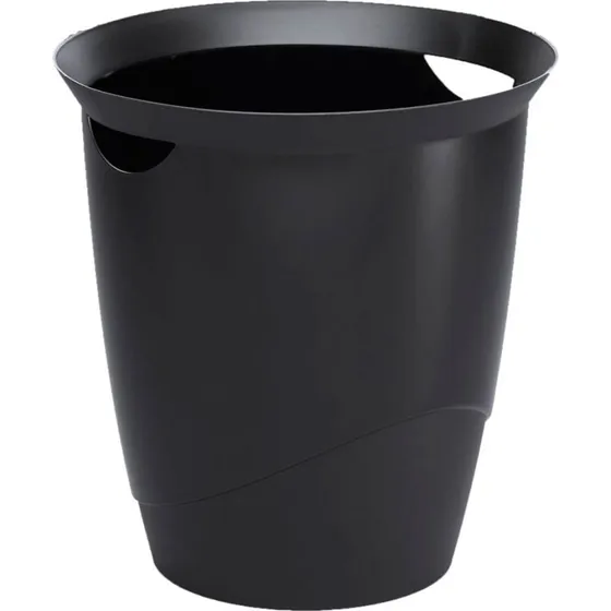 Durable TREND Papirkurv 16 liter, Sort