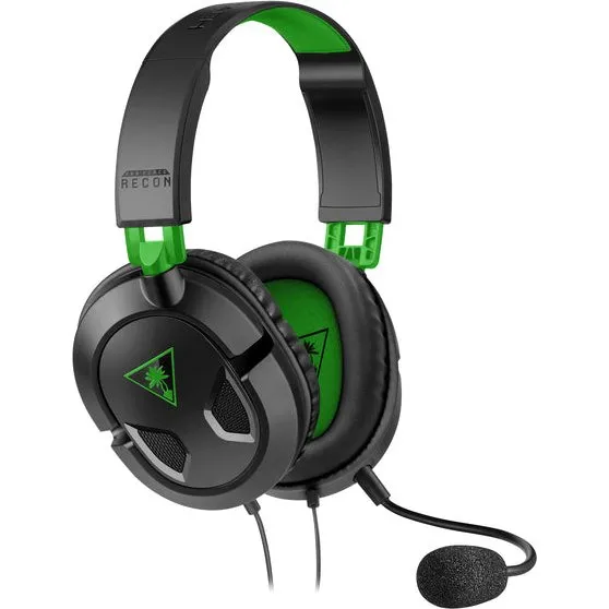 Turtle Beach Recon 50X Over-Ear Gaming Headset Sort Grøn