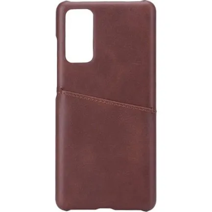 Onsala Mobilcover med Kortrum, Brun, Samsung S20FE 5G/4G
