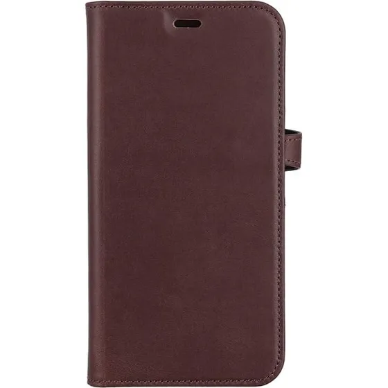 Buffalo 2-in-1 Wallet Læder 3 Kort iPhone 14 Plus Brun
