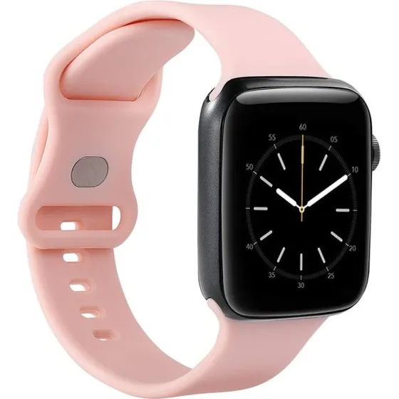 Gear Silikone Armbånd Rosa til Apple Watch 42/44/45mm