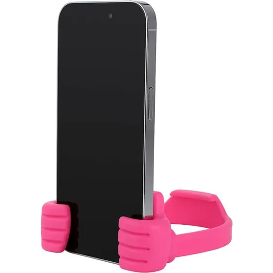 GEAR Mobilholder Pink – Kompakt & Håndfri Brug