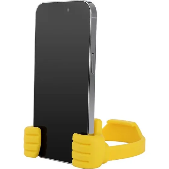 Gear Mobilholder Gul – Kompakt og Sikker Håndfri Brug