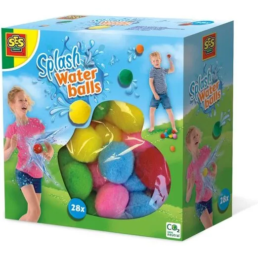 SES Creative Splashbolde 28 stk. 5 cm – til vandkamp