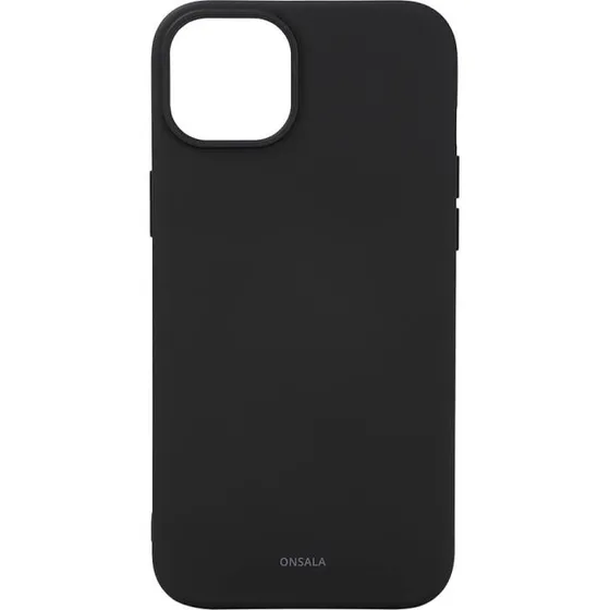 Onsala Sil Touch Recycled MagSeries iPhone 15 Plus Sort