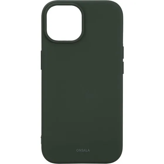 Onsala Silk Touch Recycled MagSeries iPhone 15 Olive Green
