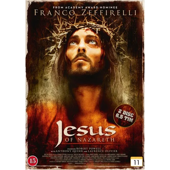Jesus fra Nazaret - Miniserie (1977) - 2 DVD