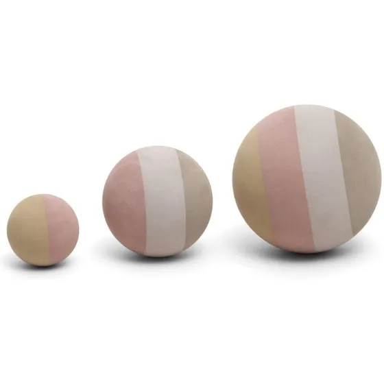 bObles Boldsæt - Rosa, sæt i 3 størrelser