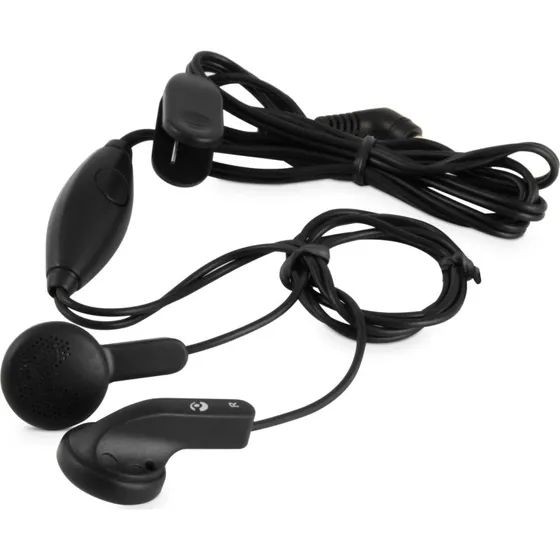 Doro In-Ear Stereo Headset 3,5mm Sort