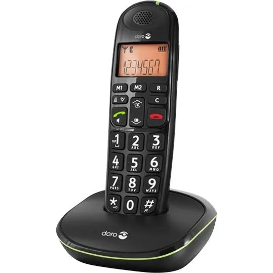DORO PhoneEasy 100w Trådløs Telefon Sort
