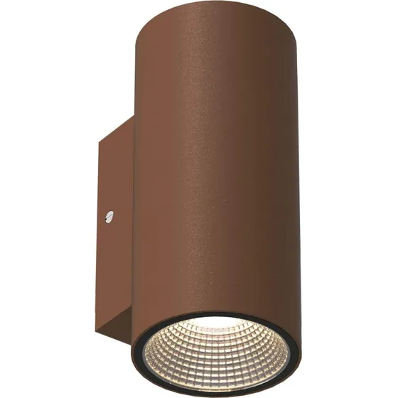 Llitt Erik II Væglampe LED IP65 3000K 6W Corten