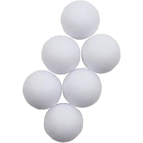 Gamesson Table Games bordfodboldbolde 36 mm - Hvide 6-pak