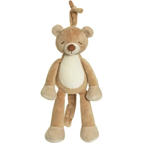 Tk Diinglisar Bamse Spilledåse, 25 cm, Honningbeige