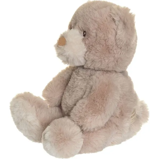 Teddy Kompaniet Mocca Beige Bamse, 25 cm, Oeko-Tex-certificeret