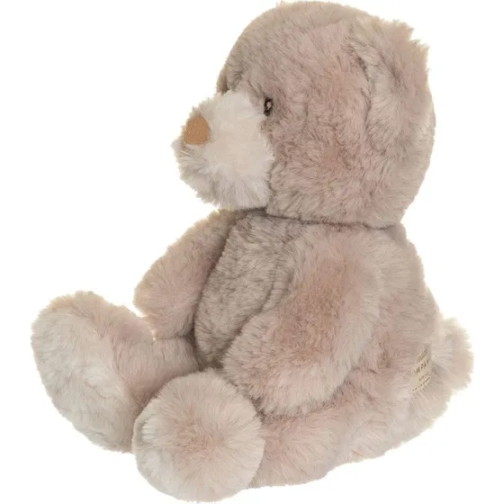 Teddy Kompaniet Beige Bamse, 34 cm, Silkeblød Pels, Oeko-Tex Certificeret