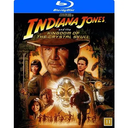 Indiana Jones 4: Krystalkraniets Kongerige - Blu-ray