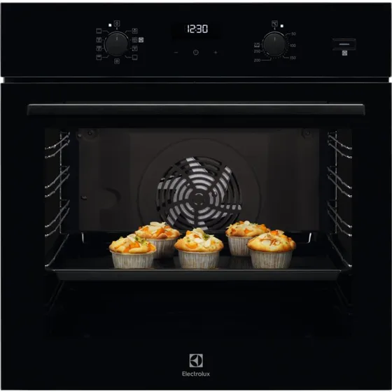 Electrolux EOD5C50Z Indbygget Elektrisk Ovn, Sort, 72 L