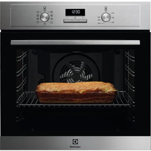 Electrolux EOF3H40X Indbygningsovn 72 l, Sort, Rustfrit stål
