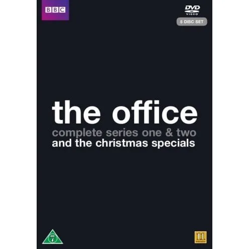 The Office: Komplette Sæsoner + Julefesten (5 DVD)