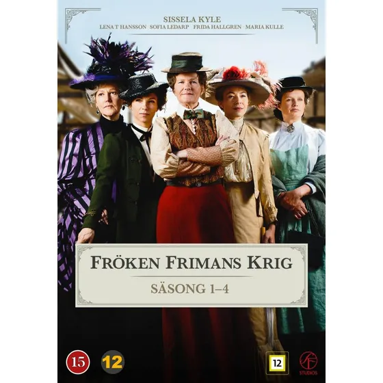 Fröken Frimans krig: Hele serien (4 DVD)