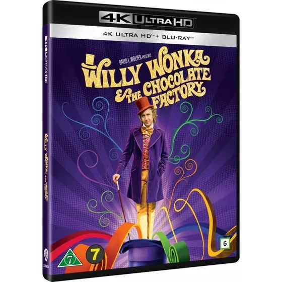 Willy Wonka And The Chocolate Factory - 1971 - 4K Blu-Ray