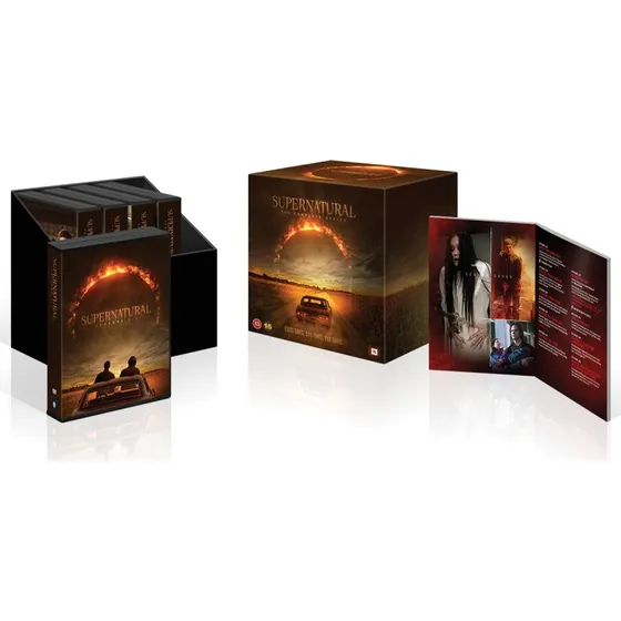 Supernatural: Komplet serie (15 sæsoner, 86 DVD)