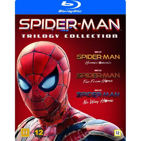 Spider-Man: Tom Holland Trilogy (3 Blu-ray)