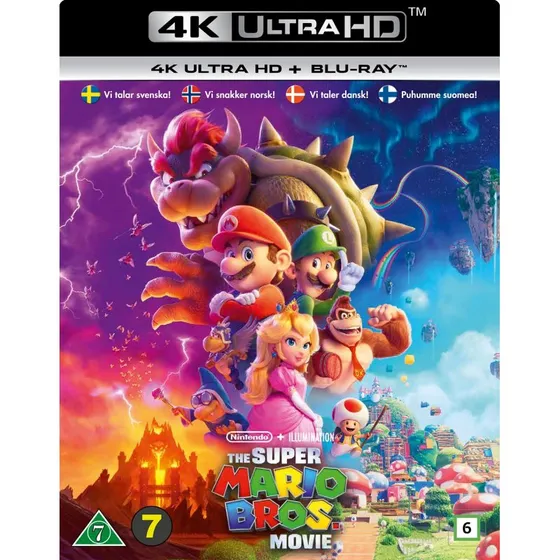 Super Mario Bros. Movie - 4K UHD + Blu-ray